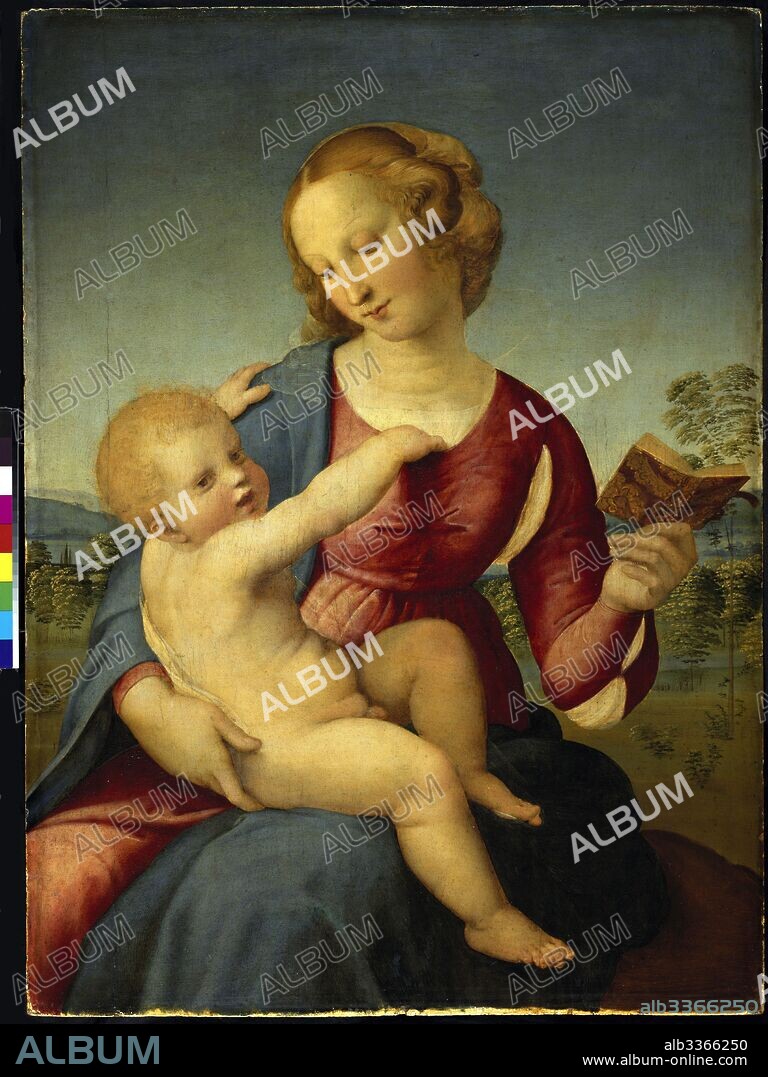 RAPHAEL (RAFFAELLO SANZIO DA URBINO). Madonna Colonna.