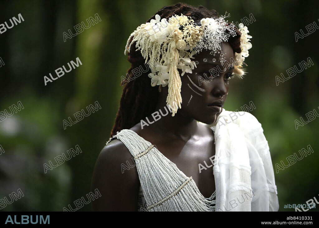 LUPITA NYONG'O dans BLACK PANTHER: WAKANDA FOREVER, 2022, réalisé par RYAN COOGLER. Copyright MARVEL STUDIOS/WALT DISNEY PICTURES.