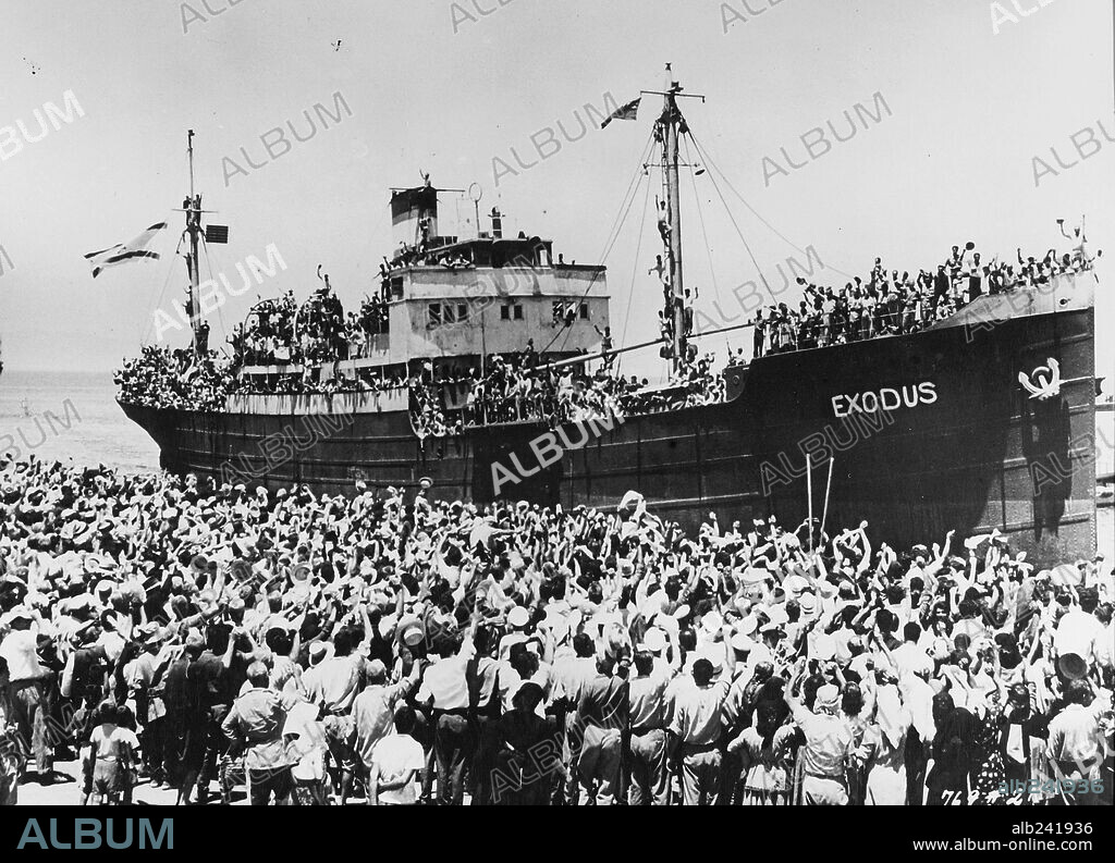 EXODO, 1960 (EXODUS), dirigida por OTTO PREMINGER. Copyright UNITED ARTISTS.
