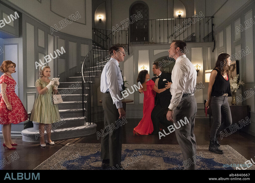ALEXANDRA DADDARIO, GINNIFER GOODWIN, JACK DAVENPORT, LUCY LIU and SAM JAEGER in WHY WOMEN KILL, 2020, directed by MARC CHERRY. Copyright IMAGINE ENTERTAINMENT / CBS TELEVISION STUDIOS.