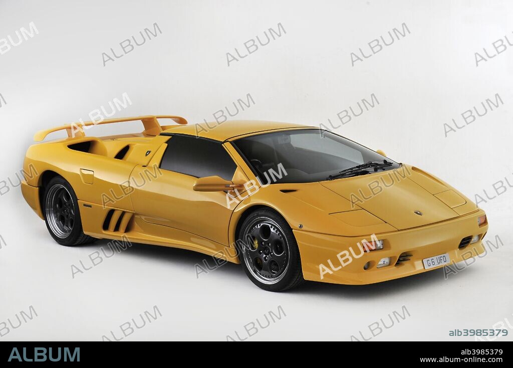 1996 Lamborghini Diablo VT Roadster.
