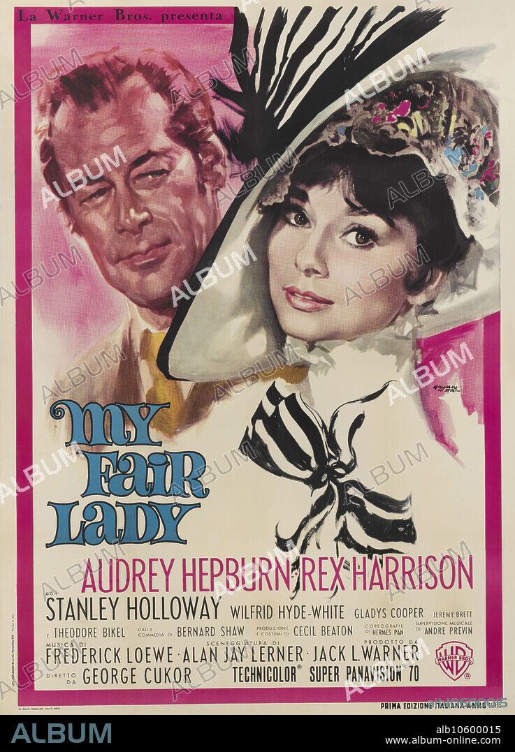 GIULIANO NISTRI. Movie poster "My Fair Lady".
