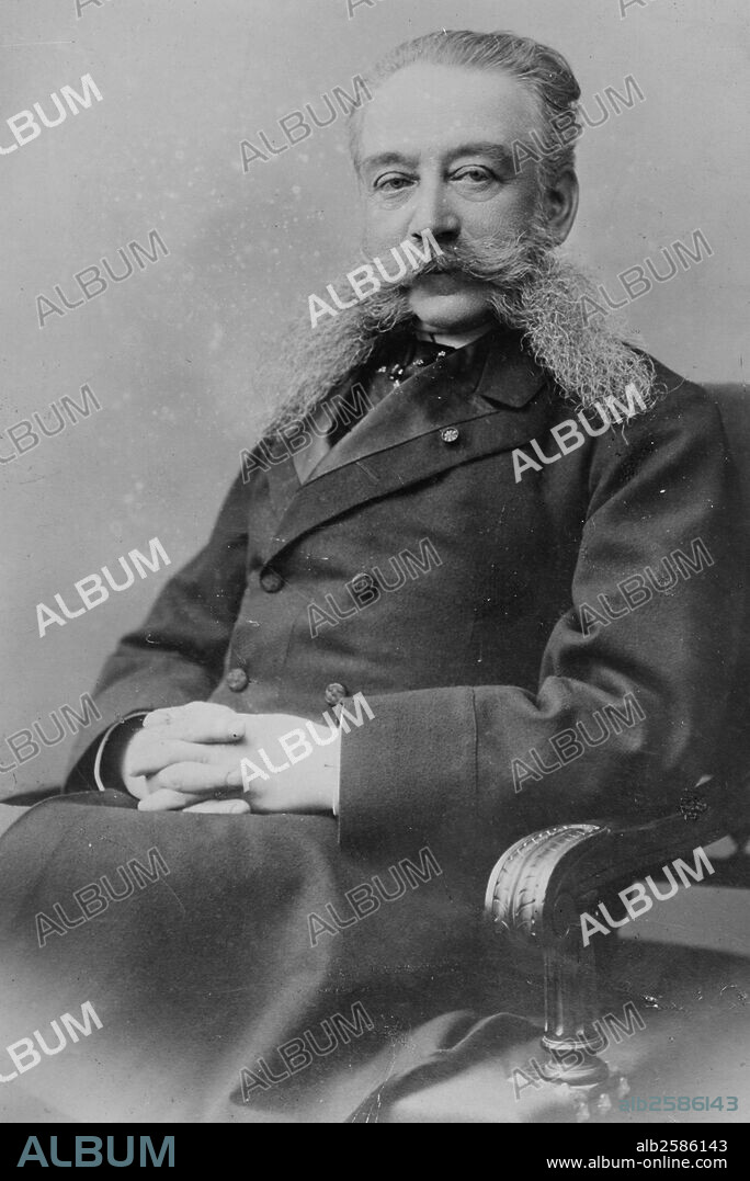 Russian Prime Minister Ivan Goremykin (1839-1917). Russian prime minister during World War I and politician with archconservative political views.
