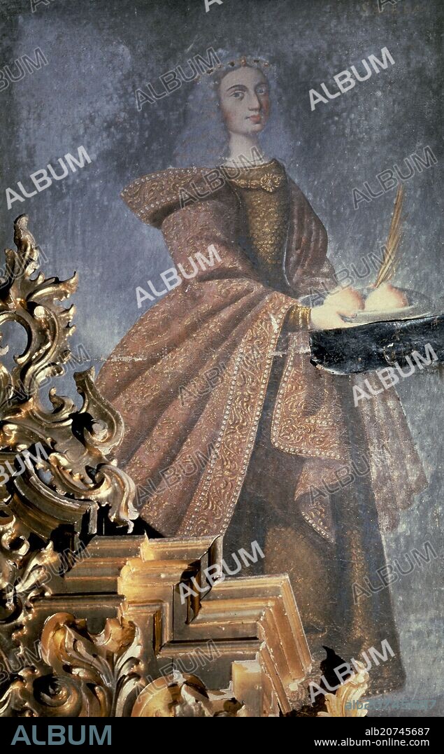 FRANCISCO DE ZURBARAN. SANTA AGUEDA - SIGLO XVII - BARROCO ESPAÑOL.