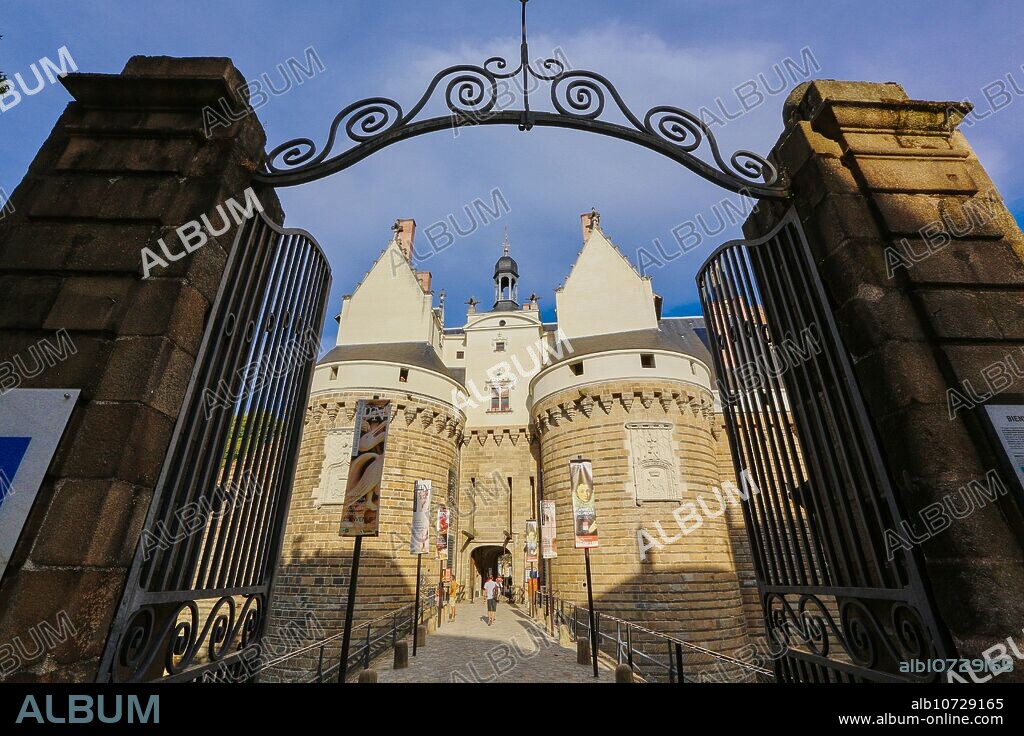 Chateau des Ducs de Bretagne, Nantes, Pays de la Loire, France.