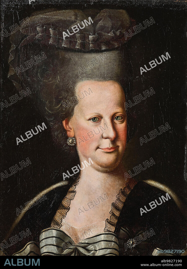 ANONYMOUS. Portrait of Archduchess Maria Elisabeth of Austria (1743-1808), Abbess of the Noble Ladies' Convent.