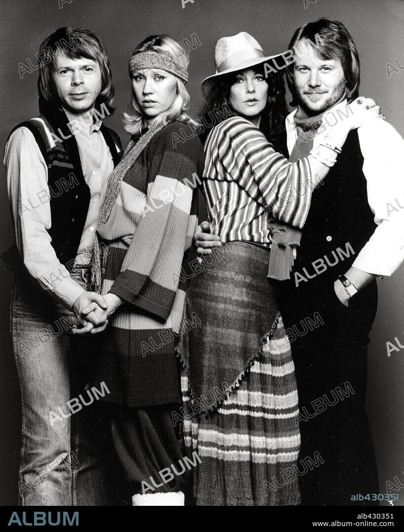 Abba, grupo sueco de música pop, formado por Benny Andersson, Anni-Frid Lyngstad, Björn Ulvaeus y Agnetha Fältskog.