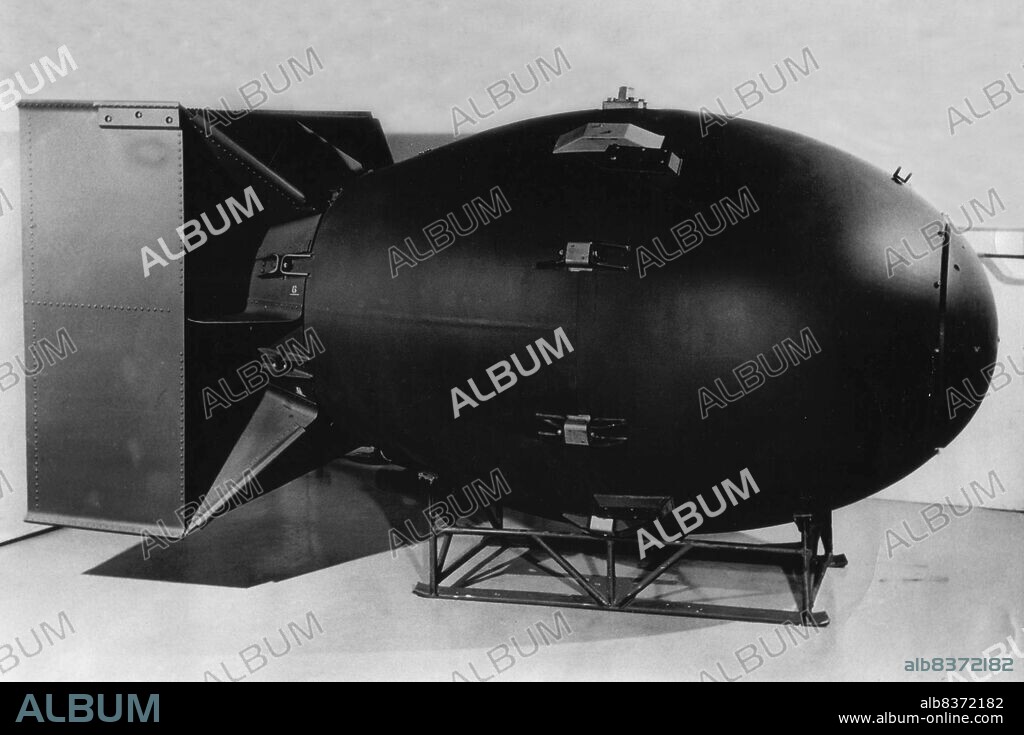 'Fat Man' was the codename for the type of atomic bomb that was detonated over the Japanese city of Nagasaki by the United States on 9 August 1945. It was the second of the only two nuclear weapons ever used in warfare, the first being 'Little Boy', and its detonation marked the third ever man-made nuclear explosion in history.<br/><br/>. It was built by scientists and engineers at Los Alamos Laboratory using plutonium from the Hanford Site and dropped from the Boeing B-29 Superfortress Bockscar.