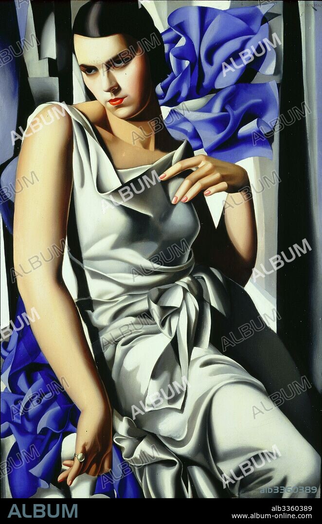 TAMARA DE LEMPICKA. Portrait de Madame M.