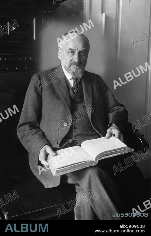 Jastrow, Ignaz. deutscher Historiker, Nationalökonom; 13.9.1856 Nakel (Posen) - 2.5.1937 Berlin. Porträt (kurz vor seinem 75. Geb.). Foto, 1931.