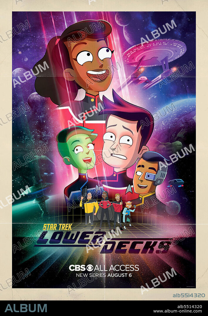 Poster of STAR TREK: LOWER DECKS, 2020, directed by KIM ARNDT. Copyright Roddenberry Entertainment / CBS Eye Animation Productions.
