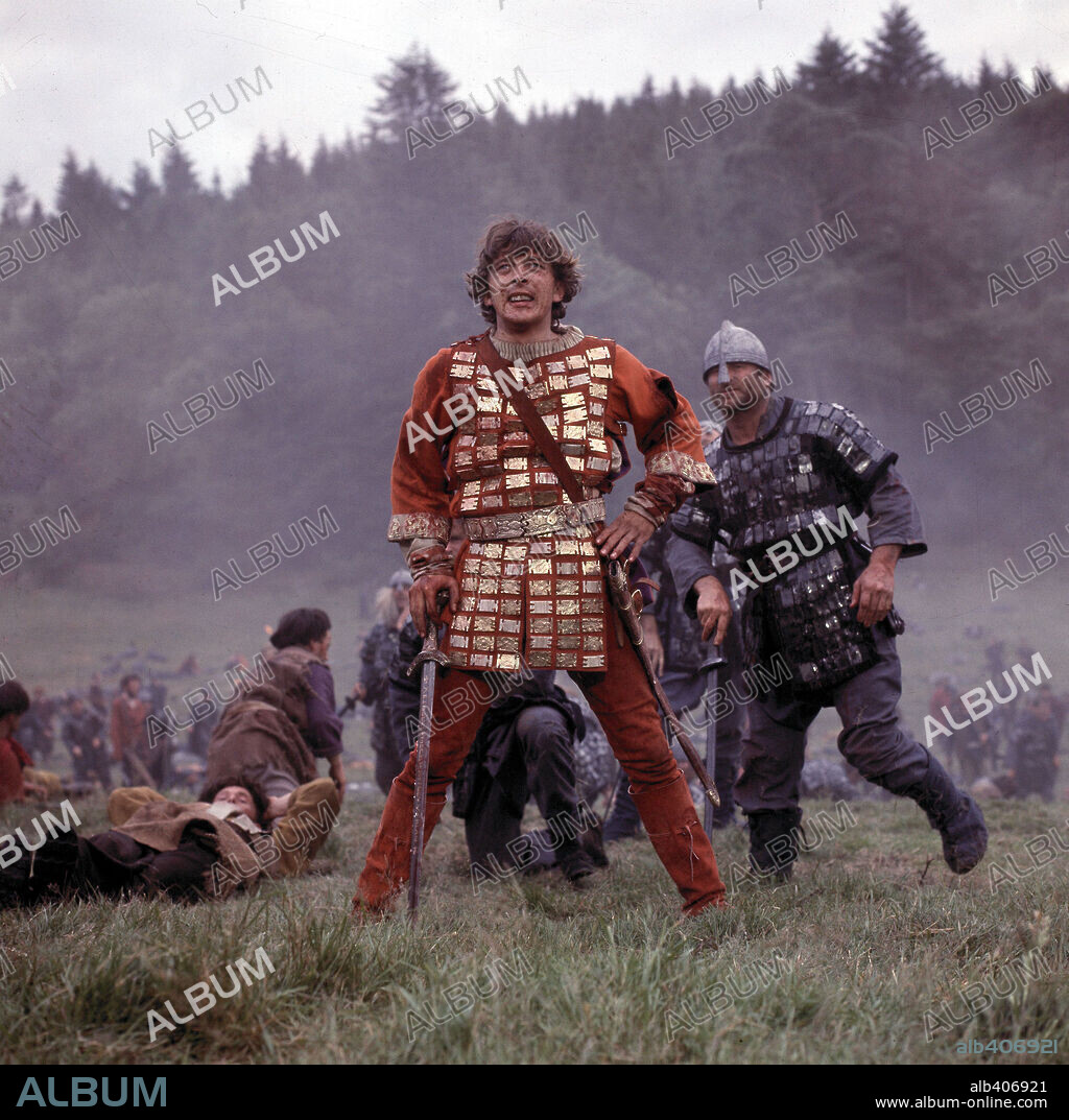 DAVID HEMMINGS in ALFRED THE GREAT, 1969. Copyright M.G.M BRITISH.