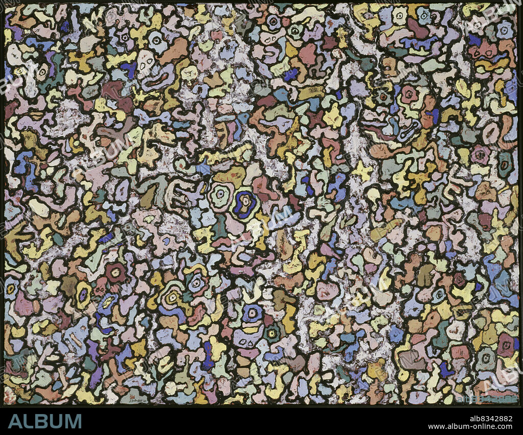 JEAN DUBUFFET. La Gigue irlandaise (Irish gigue).
