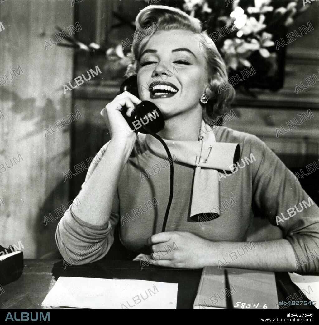 Marylin MONROE (1926-1962) dans le film Cherie, je me sens rajeunir (Monkey business) realise en 1953 par Howard Hawks. Credit : Collection KHARBINE-TAPABOR.