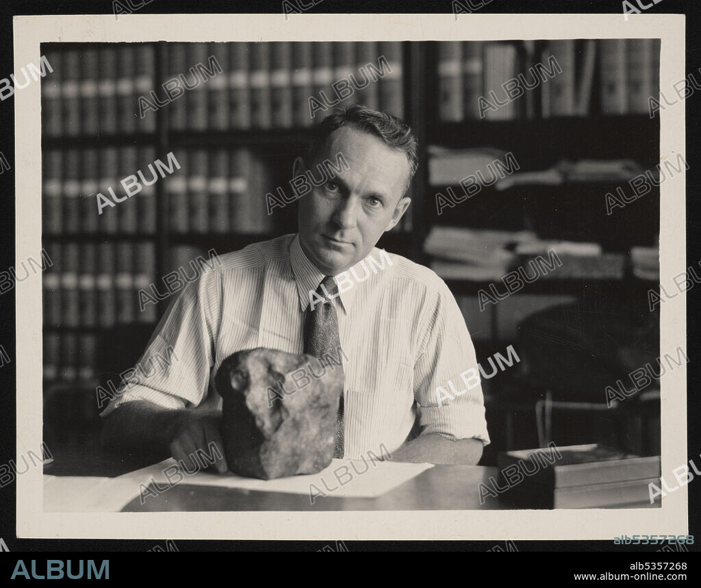 CLYDE FISHER. Portrait of Edward Porter Henderson (1898-1992), October 8, 1938.