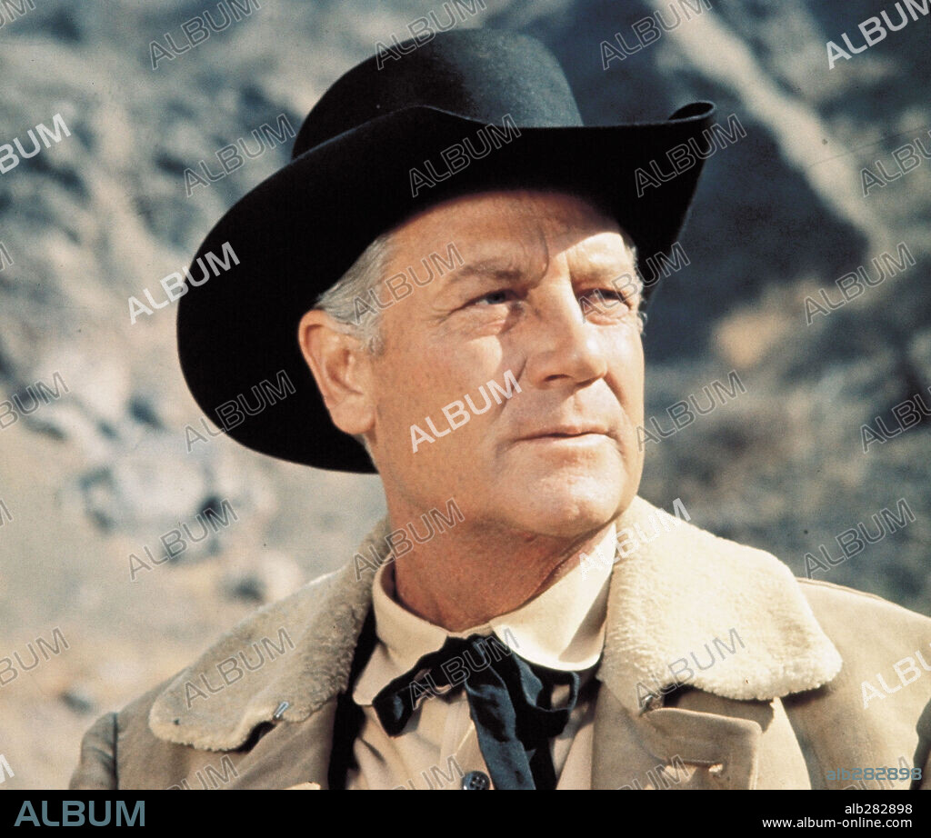 JOEL MCCREA en DUELO EN LA ALTA SIERRA, 1962 (RIDE THE HIGH COUNTRY), dirigida por SAM PECKINPAH. Copyright M.G.M.