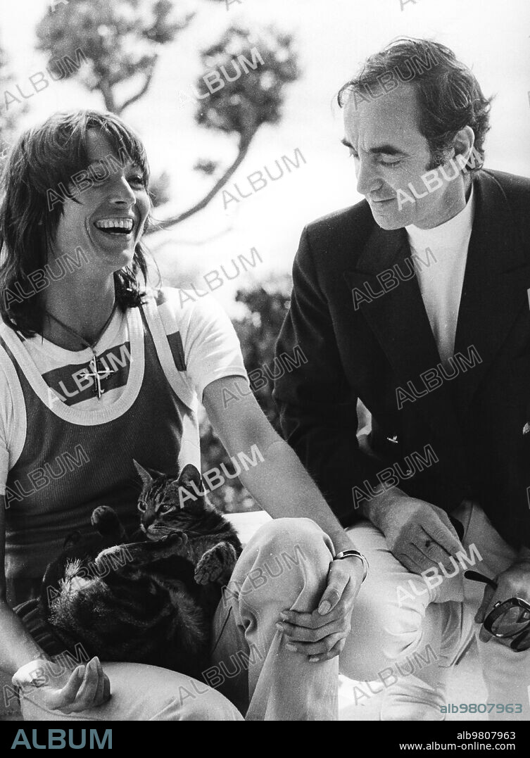 Elsa martinelli, charles aznavour, 60s.