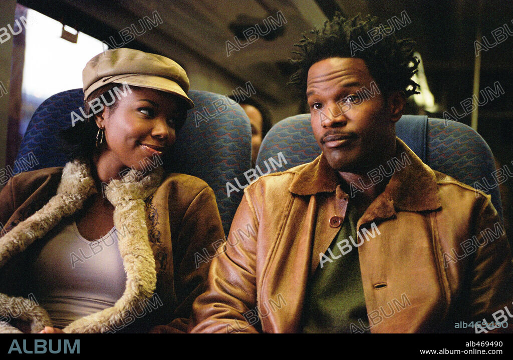 GABRIELLE UNION and JAMIE FOXX in BREAKIN' ALL THE RULES, 2004, directed by DANIEL TAPLITZ. Copyright COLUMBIA PICTURES / STEVENS, D.