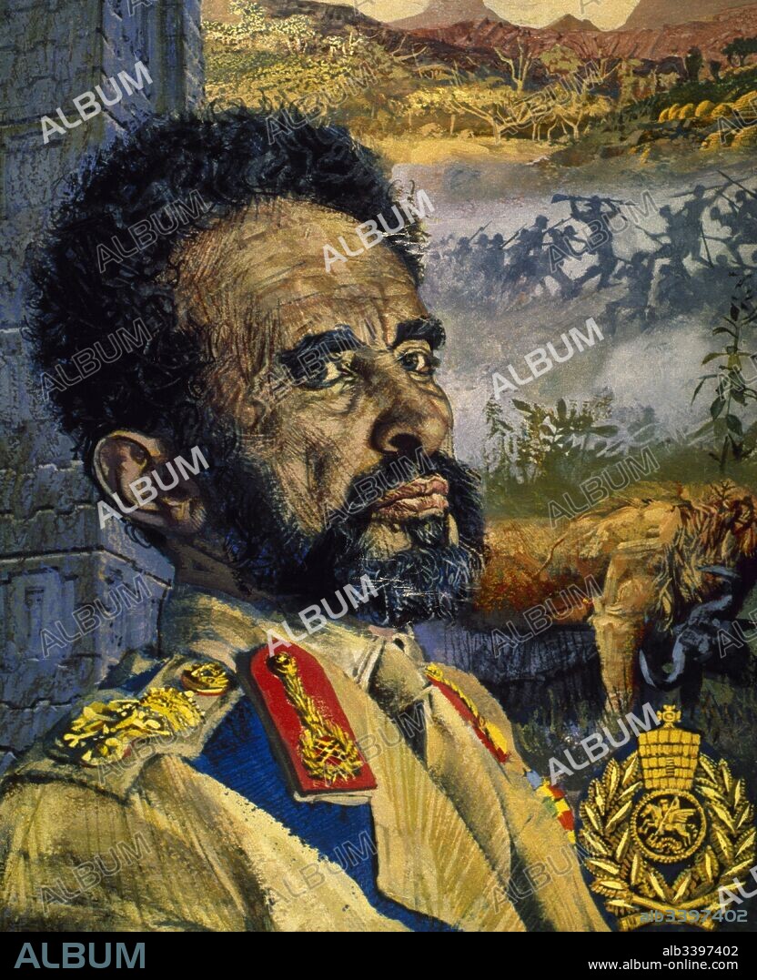 Haile Selassie I (Tafari Makonnen) (Harer,1892-Addis Abeba,1975). Emperador de Etiopía (1930-1974). Consiguió la admisión de Etiopía en la Sociedad de Naciones (1923) y prohibió la esclavitud (1924). Fue coronado emperador o negus en1930. Promulgó la primera constitución escrita de su país.