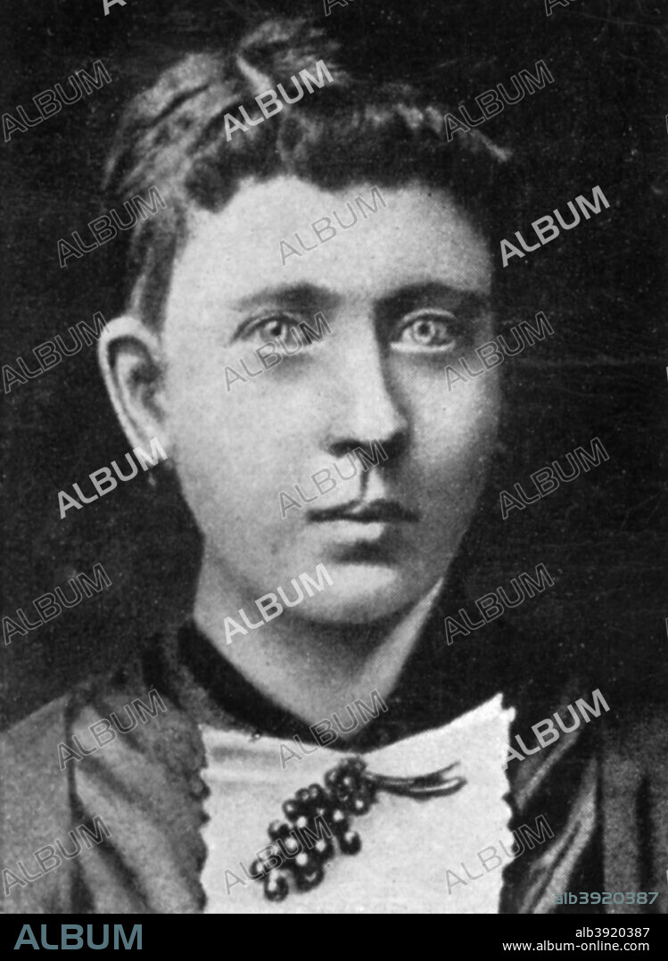 Klara Hitler, mother of Adolf Hitler, c late 1880s(?). Klara Pölzl (1860-1907) married Alois Hitler, an Austrian customs officer, in 1885. Their first three children died in infancy before the fourth, Adolf, was born on 20 April 1889. A print from Wie die Oftmark ihre Befreiung erlebte (The Way towards the Liberation), Berlin, 1940.