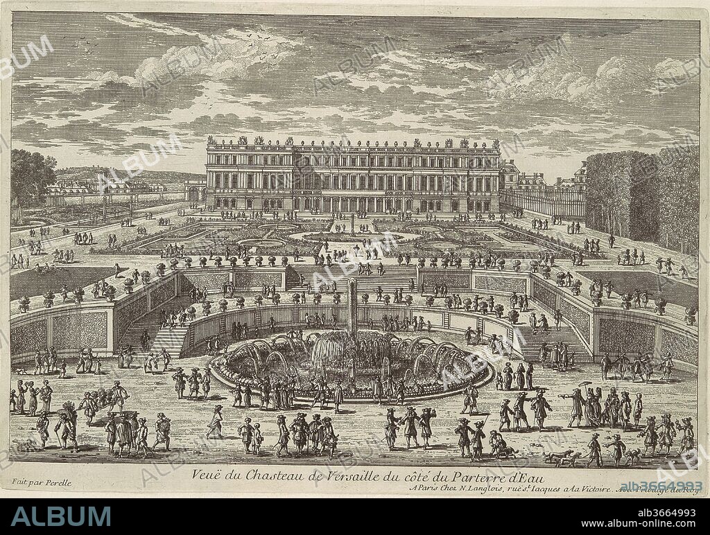 Veues des Plus Beaux Lieux de France et d'Italie & Les Places, Portes, Fontaines de Paris & Veue de Rome et des Environs. Artist: Adam Perelle (French, Paris 1640-1695 Paris). Etcher: Etched by Israel Silvestre (French, Nancy 1621-1691 Paris). Publisher: Published by Nicolas Langlois (French, Paris 1640-1703) , Paris. Date: 1680s.