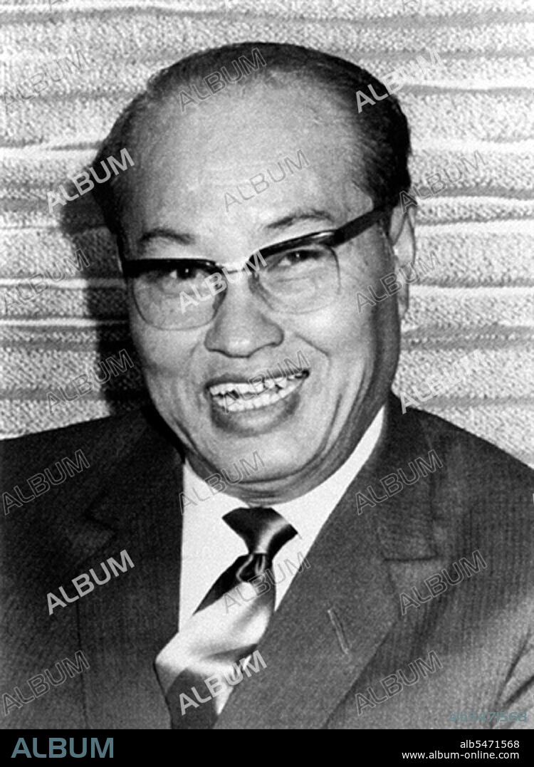 Ne Win (born on 24 May or 14 May 1911 or 10 July 1910 – 5 December 2002) was a politician and military commander. He was Prime Minister of Burma from 1958 to 1960 and 1962 to 1974 and also head of state from 1962 to 1981. He also was the founder and from 1963 to 1988 the chairman of the Burma Socialist Programme Party, which from 1964 until 1988 was the sole political party in the Burmese nation state.