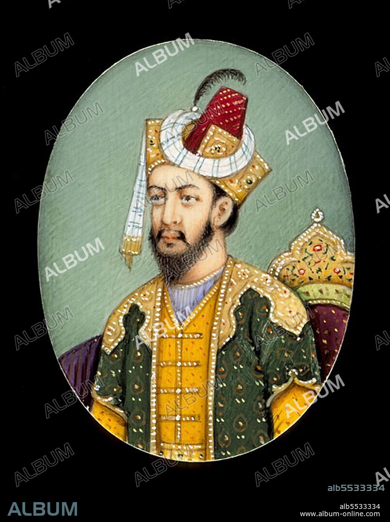 Nasir ud-din Muhammad Humayun (Persian: ???? ????? ???? ??????; full title: Al-Sultan al-'Azam wal Khaqan al-Mukarram, Jam-i-Sultanat-i-haqiqi wa Majazi, Sayyid al-Salatin, Abu'l Muzaffar Nasir ud-din Muhammad Humayun Padshah Ghazi, Zillu'llah; 7 March 1508 - 22 February 1556) was the second Mughal Emperor who ruled present day Afghanistan, Pakistan, and parts of northern India from 1530–1540 and again from 1555–1556. Like his father, Babur, he lost his kingdom early, but with Persian aid, he eventually regained an even larger one. On the eve of his death in 1556, the Mughal empire spanned almost one million square kilometers. He succeeded his father in India in 1530, while his half-brother Kamran Mirza, who was to become a rather bitter rival, obtained the sovereignty of Kabul and Lahore, the more northern parts of their father's empire. He originally ascended the throne at the age of 22 and was somewhat inexperienced when he came to power. Humayun lost his Indian territories to the Pashtun noble, Sher Shah Suri, and, with Persian aid, regained them 15 years later. Humayun's return from Persia, accompanied by a large retinue of Persian noblemen, signaled an important change in Mughal court culture, as the Central Asian origins of the dynasty were largely overshadowed by the influences of Persian art, architecture, language and literature. Subsequently, in a very short time, Humayun was able to expand the Empire further, leaving a substantial legacy for his son, Akbar.