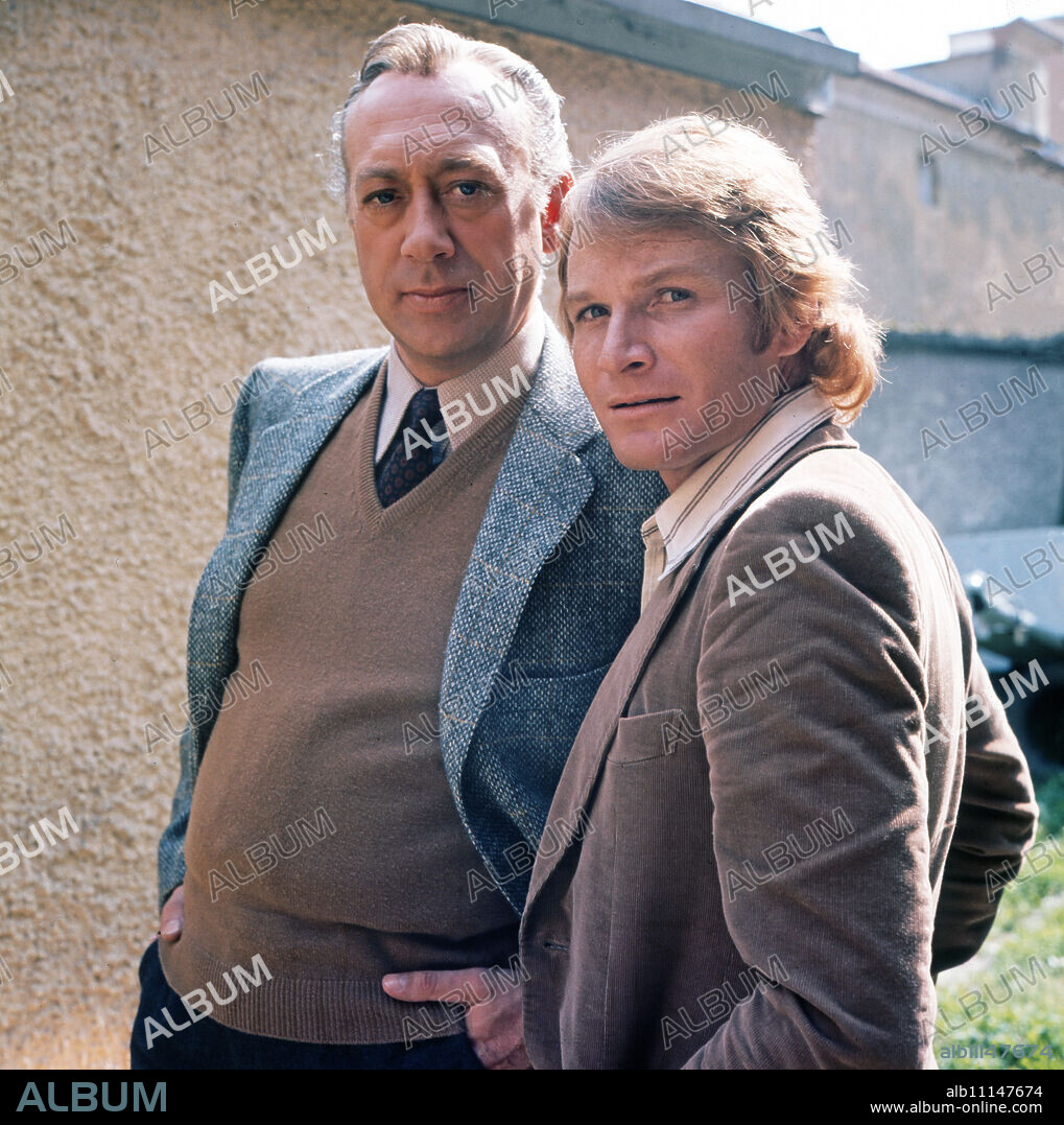 Derrick, crime series, Germany 1974 - 1998, first produced episode: Mitternachtsbus, Director: Theodor Grädler, Actors: Horst Tappert, Fritz Wepper (original german headline: Derrick).