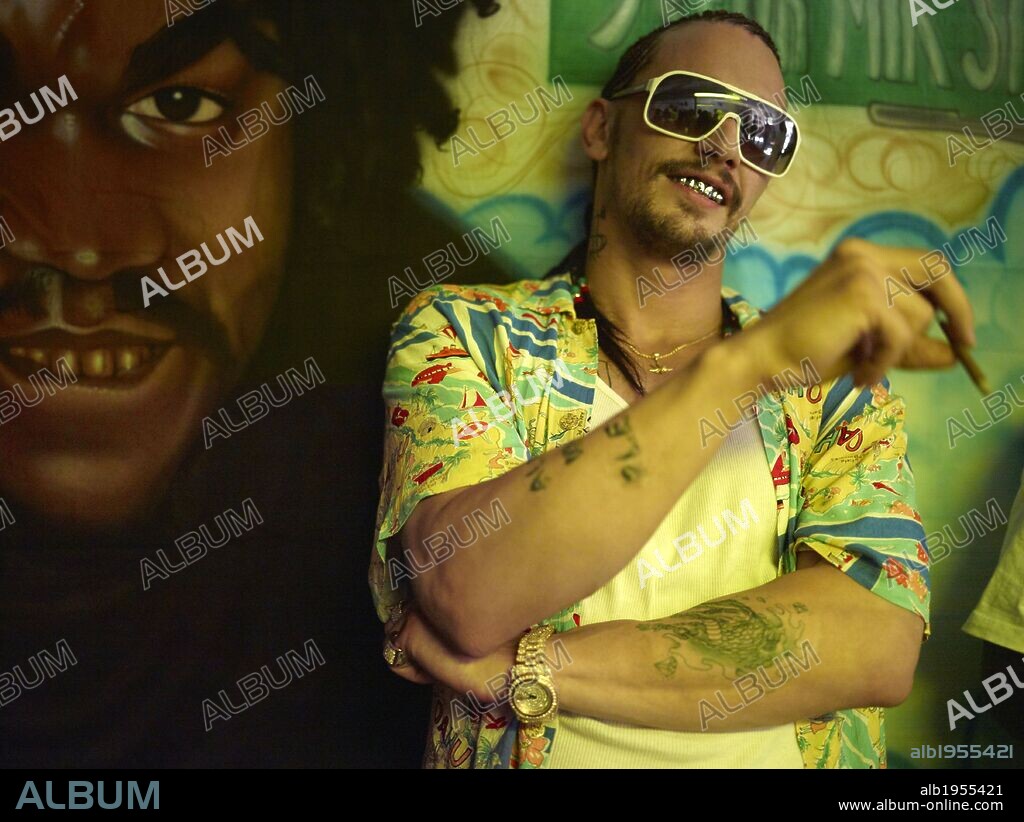 JAMES FRANCO en SPRING BREAKERS, 2012, dirigida por HARMONY KORINE. Copyright MUSE PRODUCTIONS.