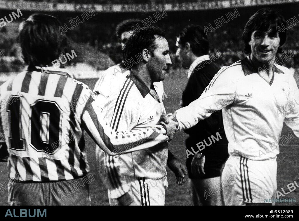 Sevilla - Betis copa del Rey de la temporada 1982-1983.