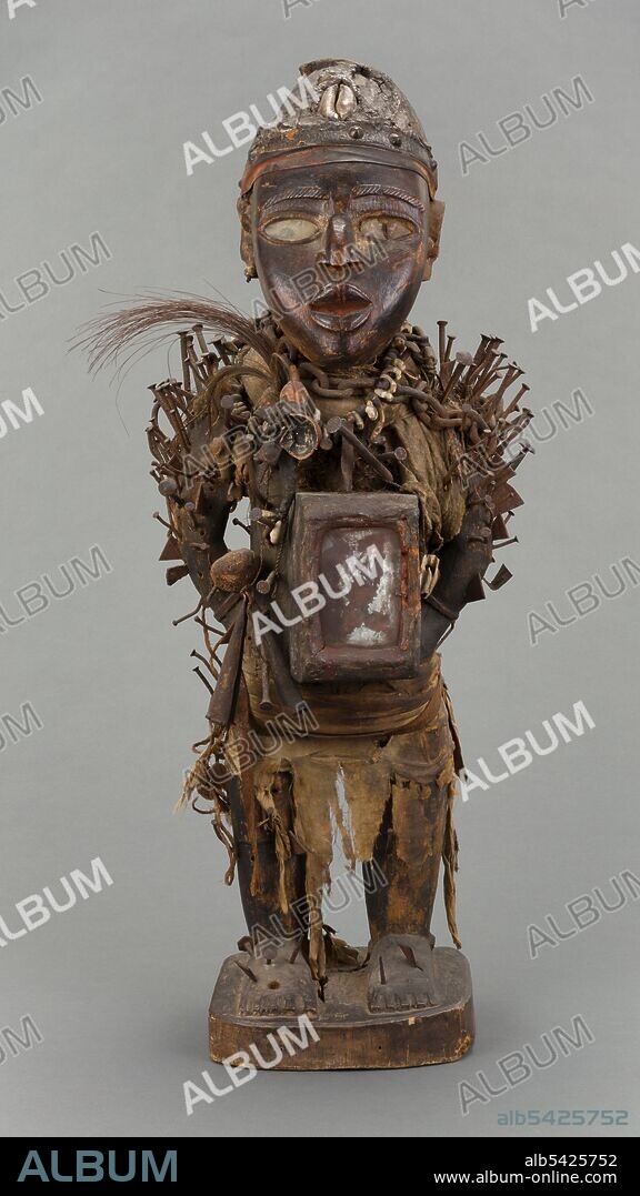 Male Figure (Nkisi Nkondi), Republic of the Congo, Early-mid 19th century.