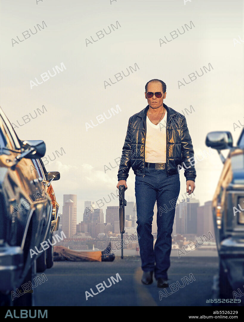 JOHNNY DEPP en BLACK MASS: ESTRICTAMENTE CRIMINAL, 2015 (BLACK MASS), dirigida por SCOTT COOPER. Copyright CROSS CREEK PICTURES.