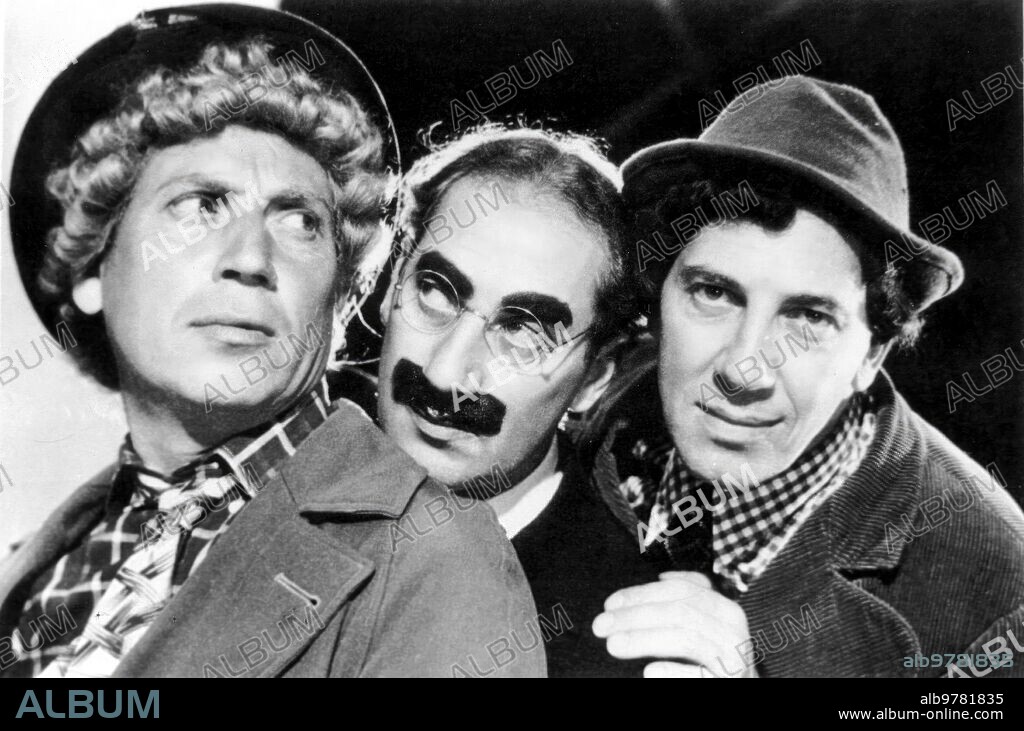 1929. Fotografía de los Los Hermanos Marx.