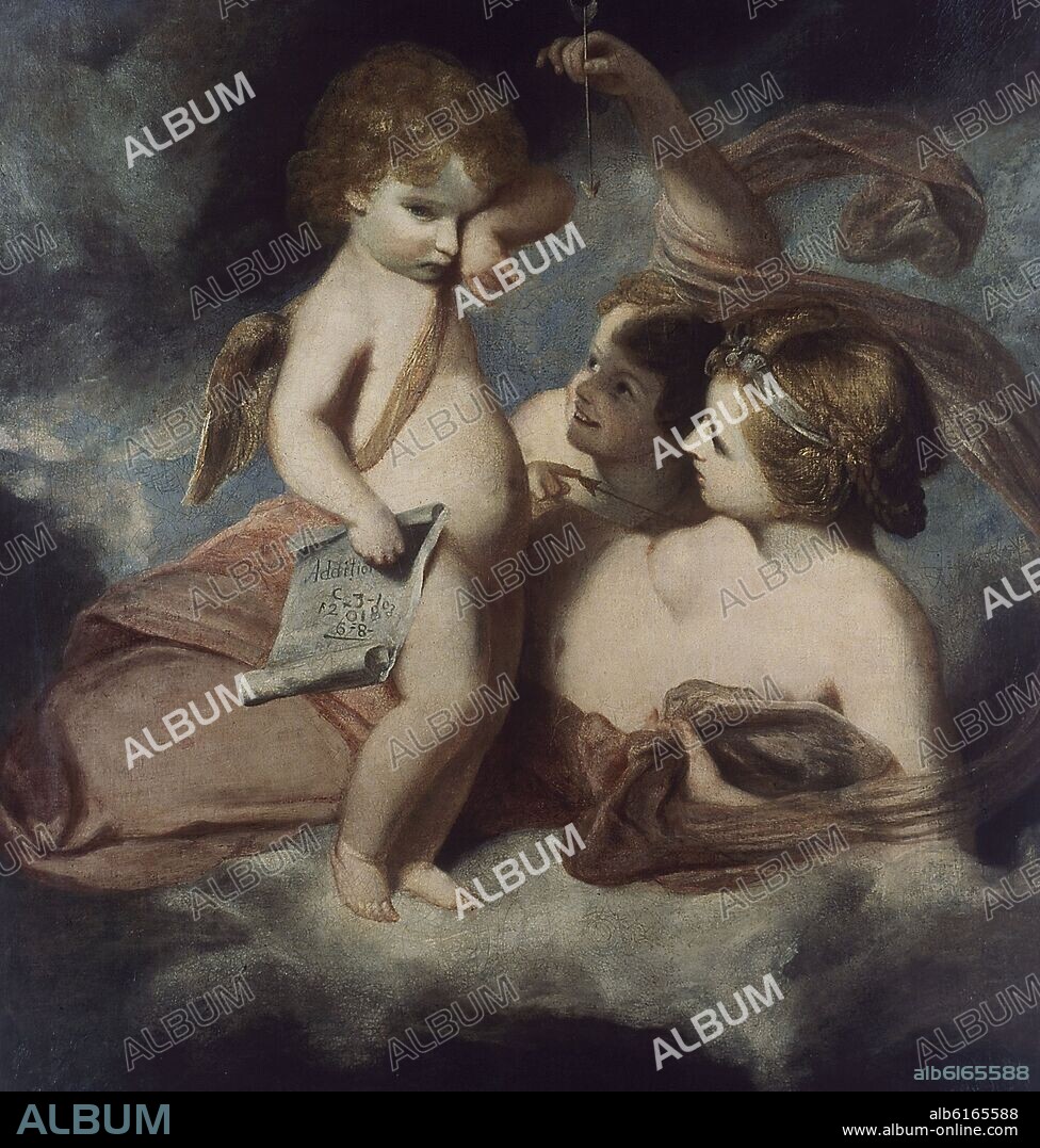 SIR JOSHUA REYNOLDS. 'Venus Chiding Cupid', 1771, Oil on canvas, 101,2 x 97,2 cm.