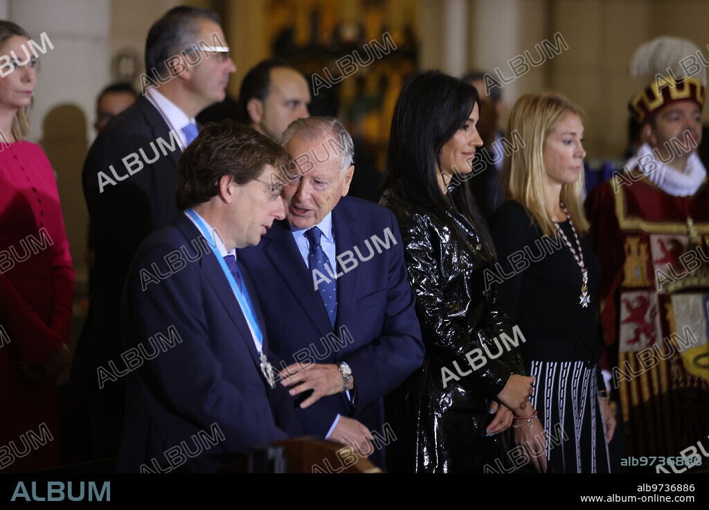 Madrid, 11/09/2022. Mass in the Almudena Cathedral on the occasion of the patron saint's day of Madrid, officiated by Monsignor Osoro with the presence of Díaz Ayuso, Martínez Almeida and other authorities. Photo: Jaime García. ARCHDC.