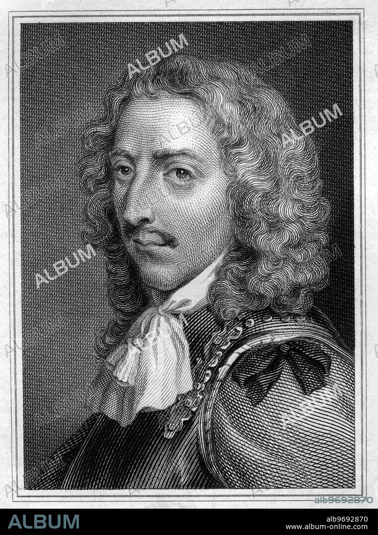 Algernon Sidney painted by Henry Lutterell, engraved by Francis Engleheart, published in June 1821 - Algernon Sydney or Sidney (January 1623 - December 7, 1683). ©TopFoto.
