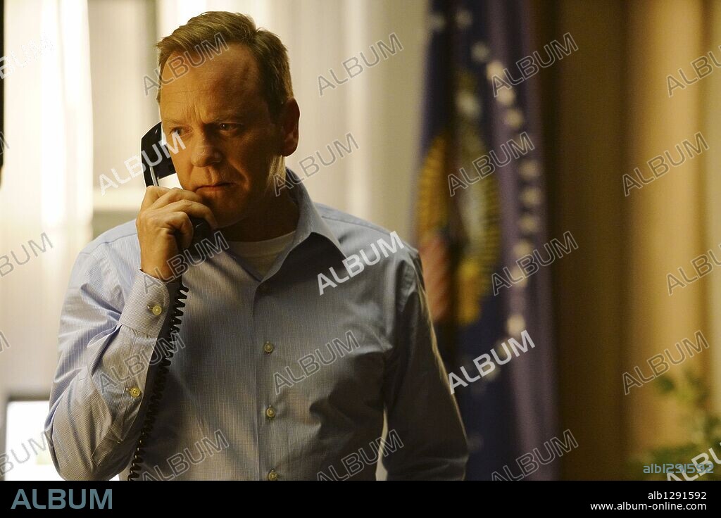 KIEFER SUTHERLAND in DESIGNATED SURVIVOR, 2016, unter der Regie von DAVID GUGGENHEIM. Copyright ABC STUDIOS.