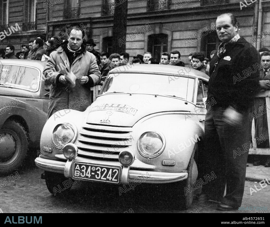 1954 DKW, Monte Carlo Rally driven by Hirschauer.
