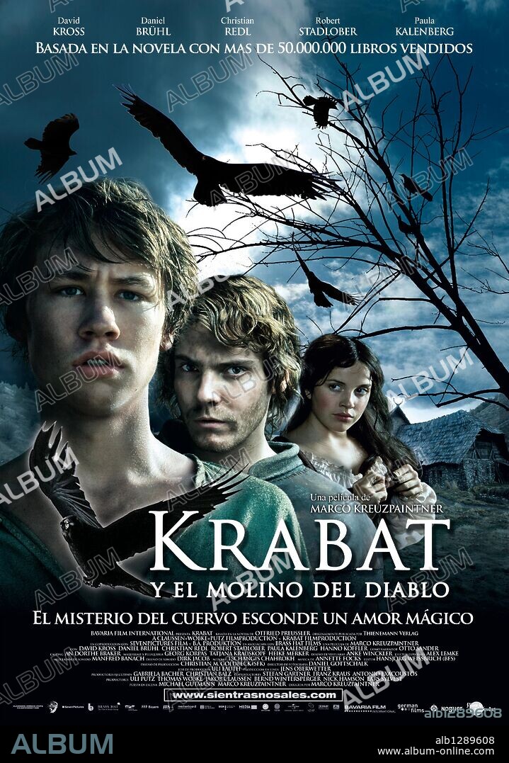 Plakat zu KRABAT, 2008, unter der Regie von MARCO KREUZPAINTNER. Copyright CASTEL FILM ROMANIA.