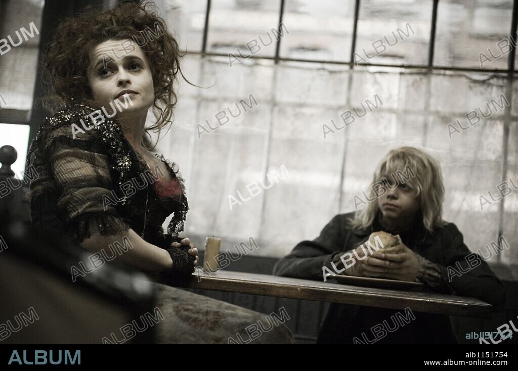 HELENA BONHAM CARTER in SWEENEY TODD: THE DEMON BARBER OF FLEET STREET, 2007 (SWEENEY TODD: THE SWEENEY TODD: DEMON BARBER OF FLEET STREET), directed by TIM BURTON. Copyright DREAMWORKS SKG/MACDONALD/PARKES PROD./WARNER BROS. PICTURES.
