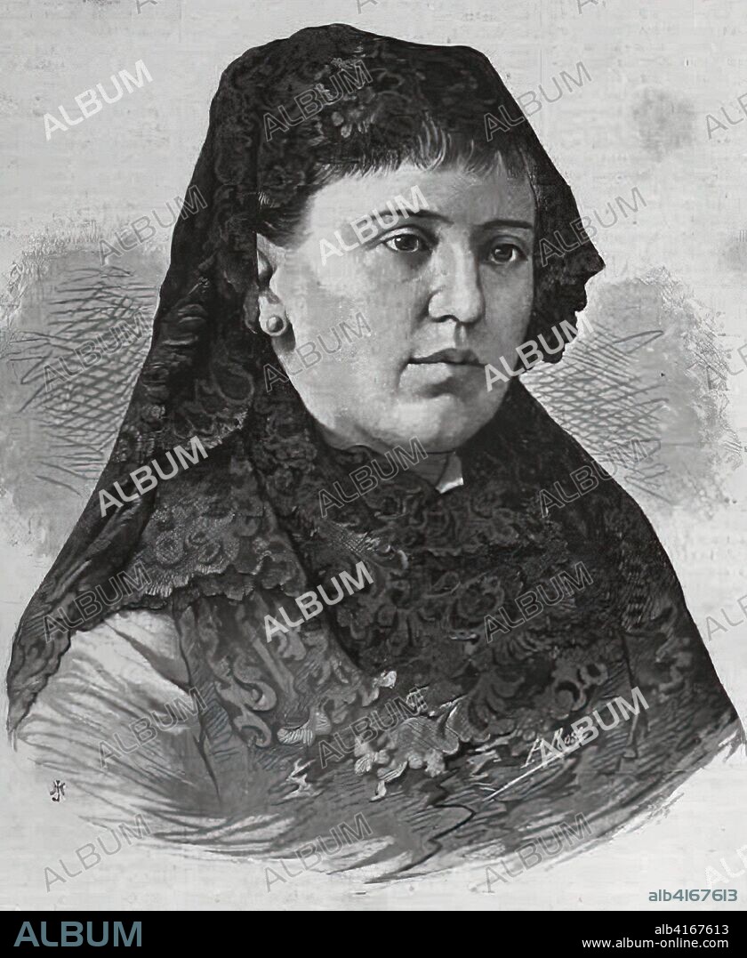 Rosario de Acuña, (1850-1923), escritora, pensadora y poetisa española.