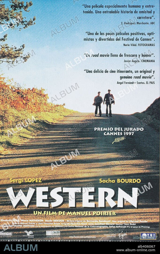 Affiche de WESTERN, 1997, réalisé par MANUEL POIRIER.