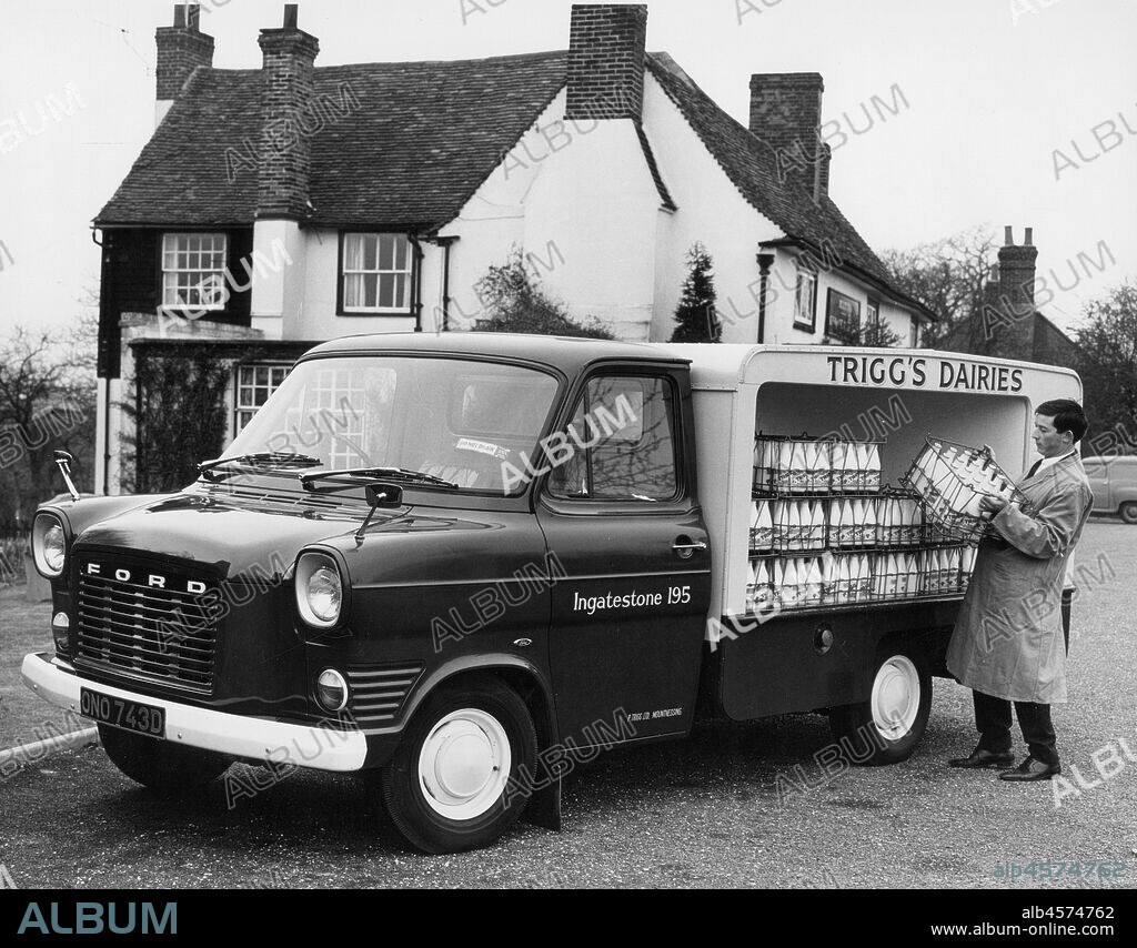 1967 Ford Transit milk float.
