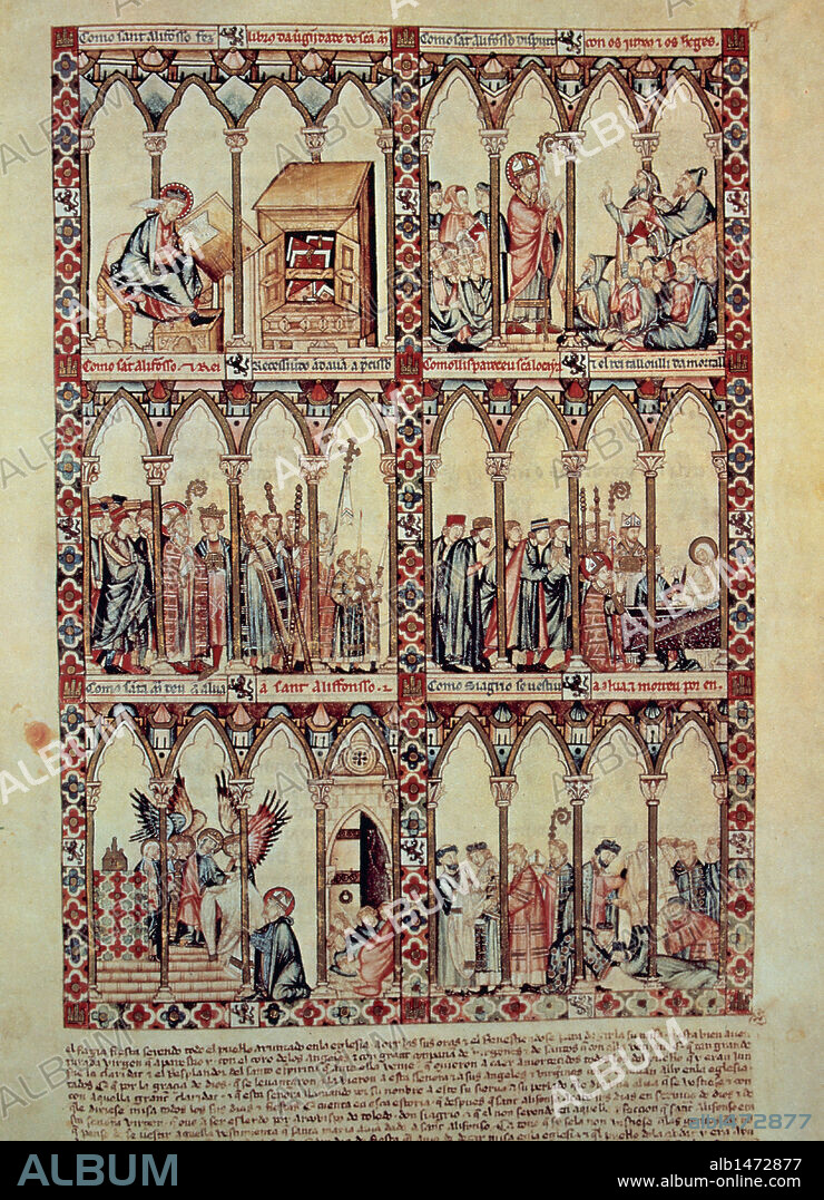 Cantigas of Santa Maria' Cantiga I, Alfonso X the Wise (1221-1284