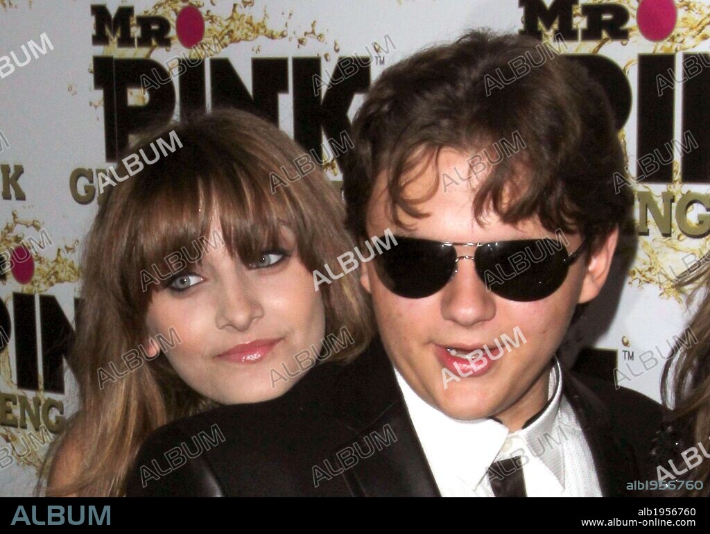 PARIS JACKSON and PRINCE MICHAEL JACKSON. Oct. 11, 2012 - Los Angeles, California, U.S. - Paris Jackson; Prince Jackson attend Mr. Pink Ginseng Drink Launch Party on 11th October 2012 Beverly Wilshire Hotel,Beverly Hills,CA.USA. 11/10/2012