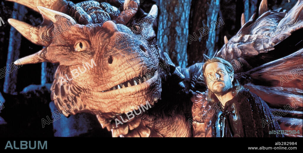 DENNIS QUAID in DRAGONHEART, 1996, unter der Regie von ROB COHEN. Copyright UNIVERSAL PICTURES / ILM.