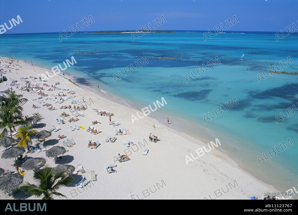 Cable Beach, Nassau, Bahamas, West Indies, Central America.