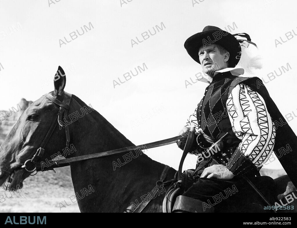 GEORGES MARCHAL in THE ADVENTURES OF GIL BLAS, 1956 (UNA AVENTURA DE GIL BLAS), directed by RENE JOLIVET.