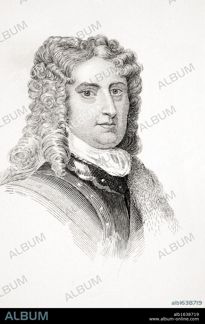 John Churchill 1st Duke of Marlborough 1650-1722 English general and statesman From Old England's Worthies by Lord Brougham and others published London circa 1880's.