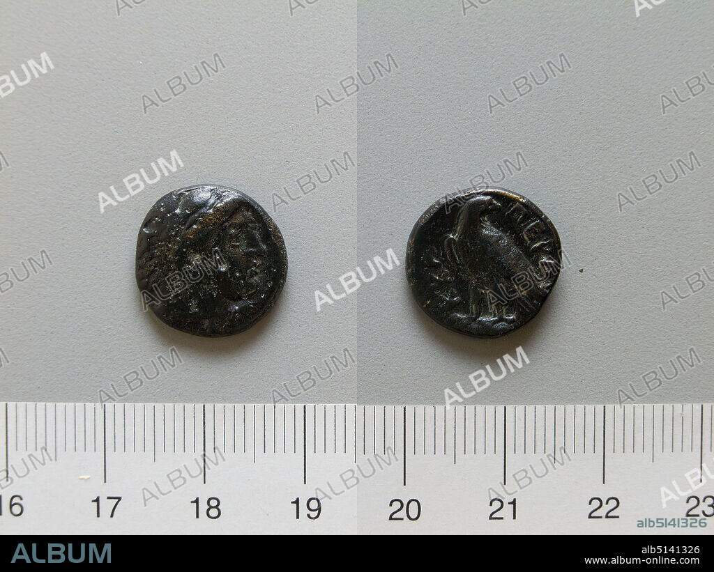 Ruler: Perdiccas III, king of Macedon, Mint: Macedonia, Coin of Perdiccas III from Macedonia, 369367 B.C., Copper, 3.35 g, 11:00, 16.5 mm, Made in Macedonia, Greek, 4th century B.C., Numismatics.